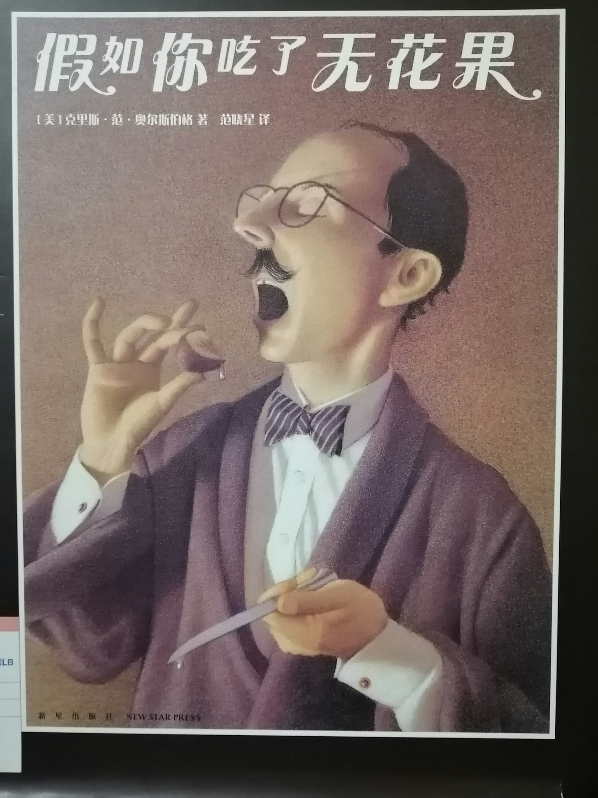 Photo of the original cover of the Mandarin version of the book