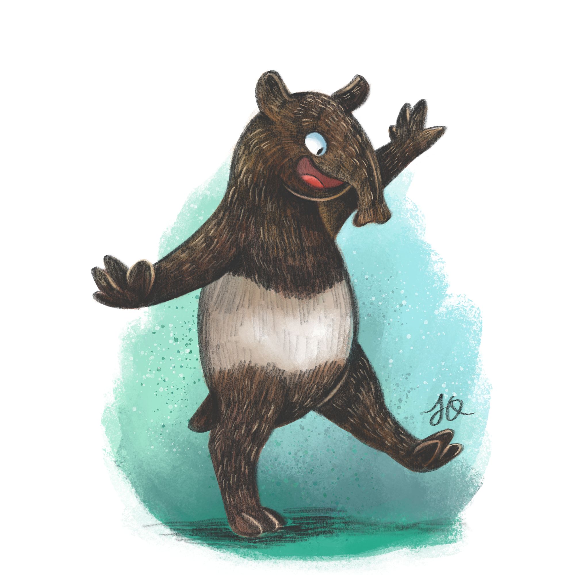 Character design of Tapir