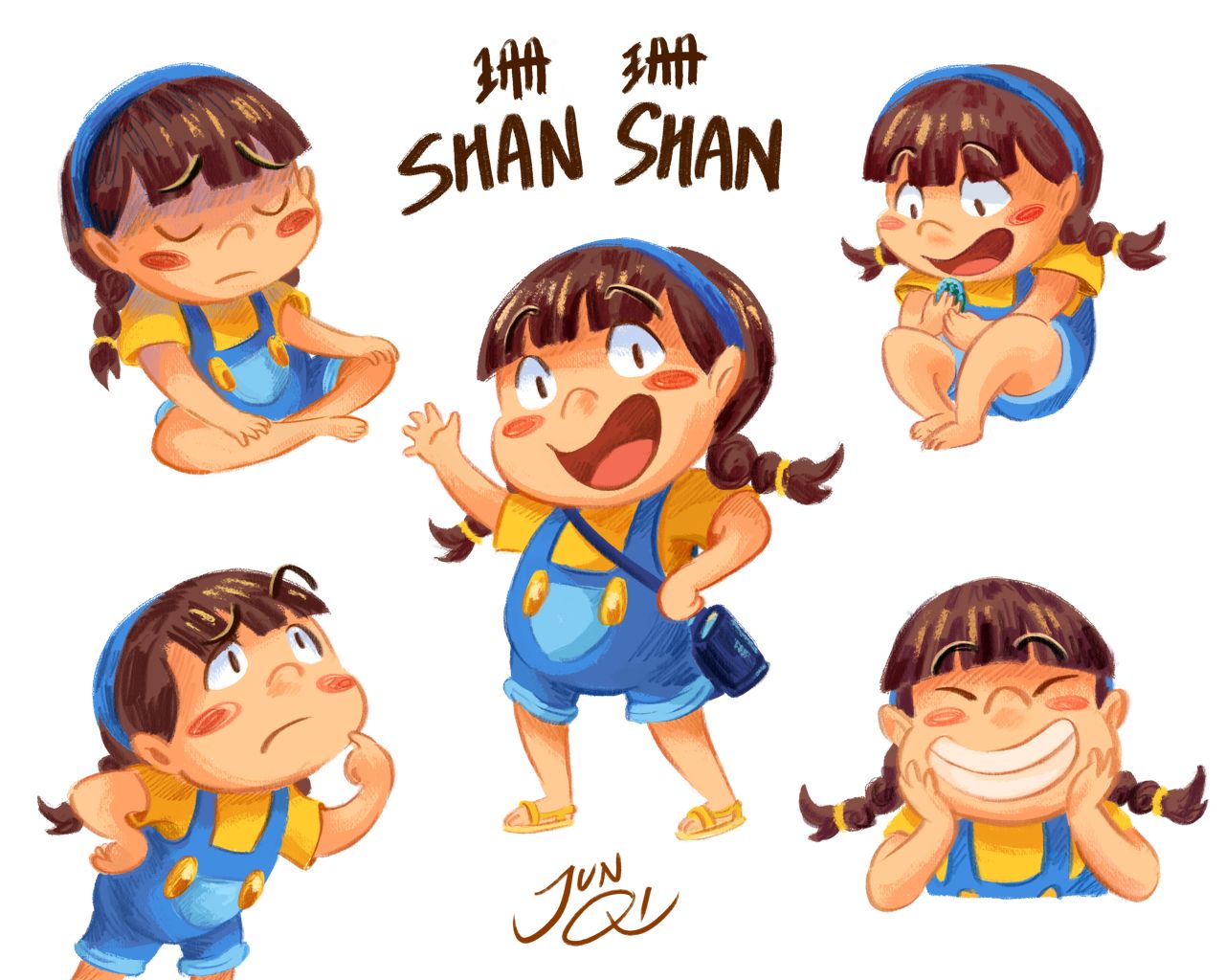 Character sheet of Shan Shan