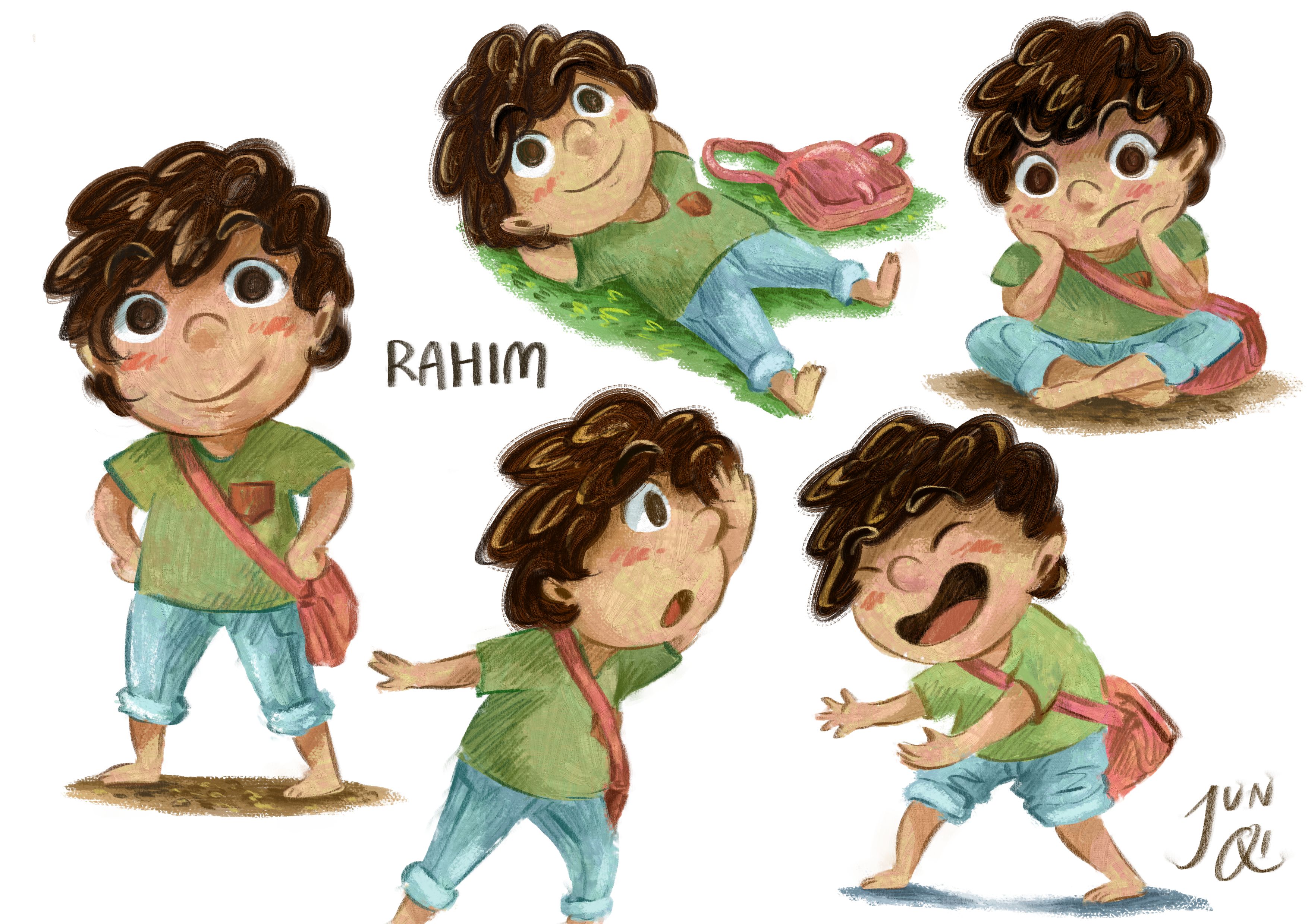 Character sheet of Rahim