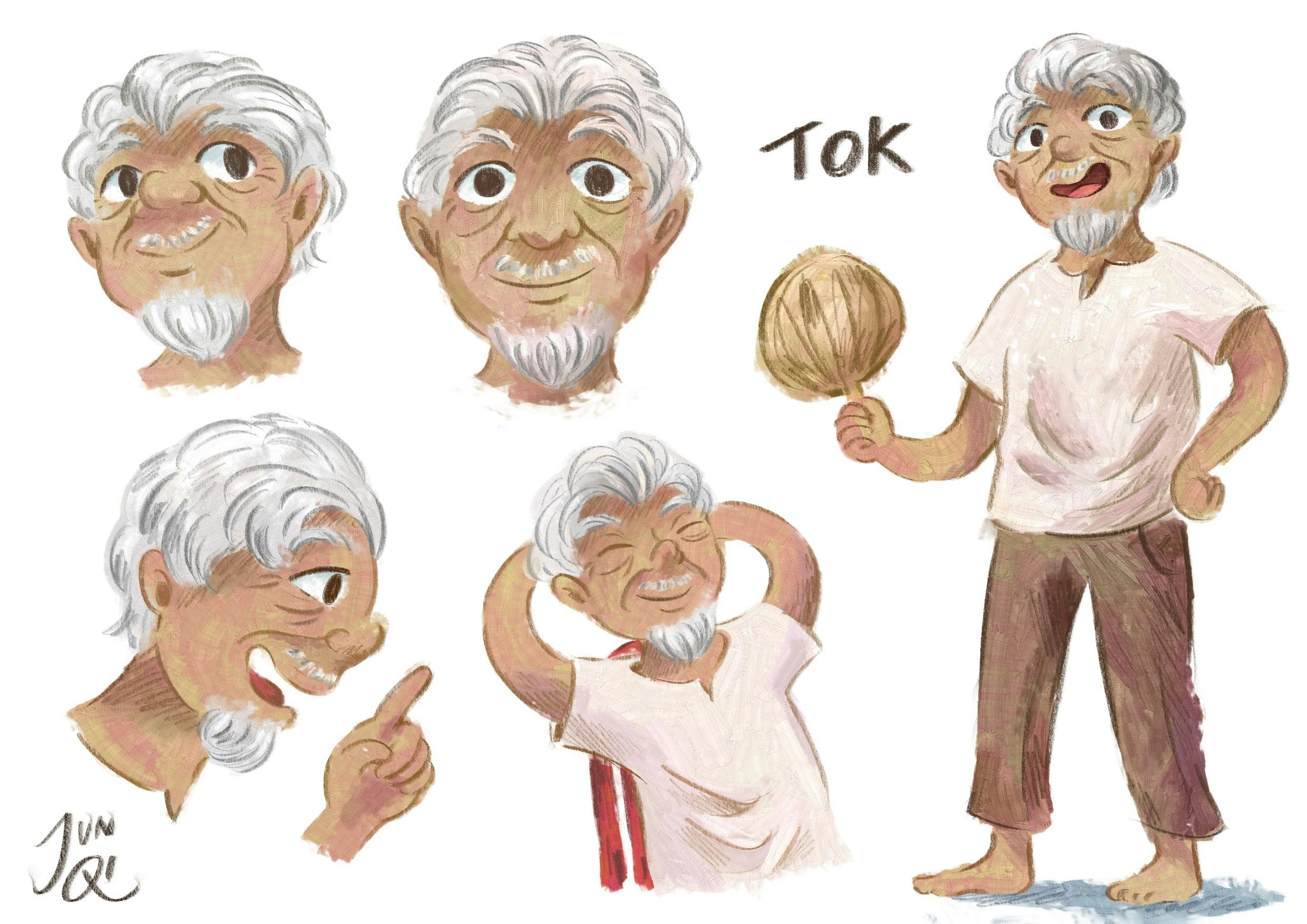 Character sheet of Tok