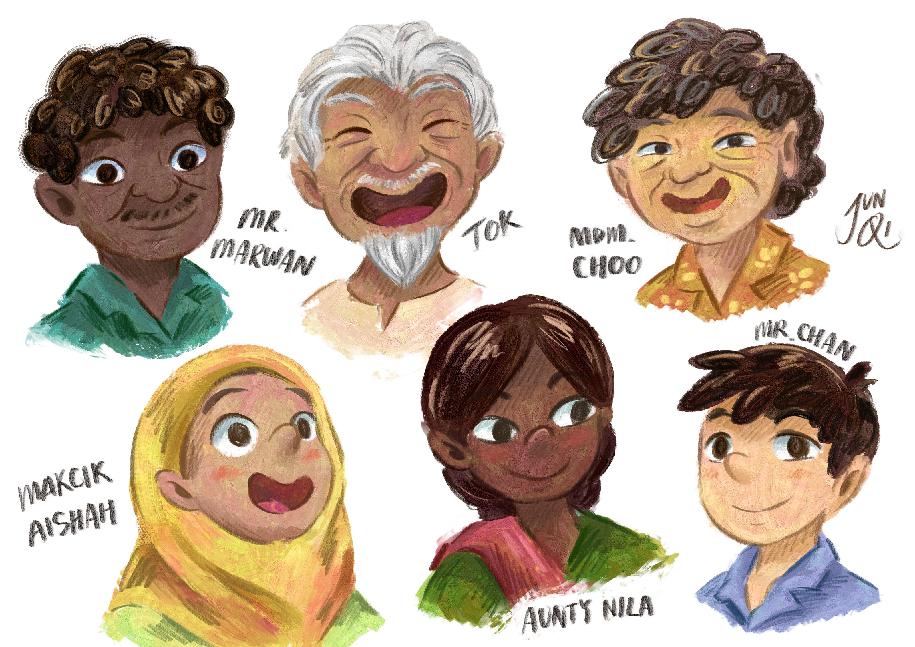 Character sheet of tree shrine worshippers