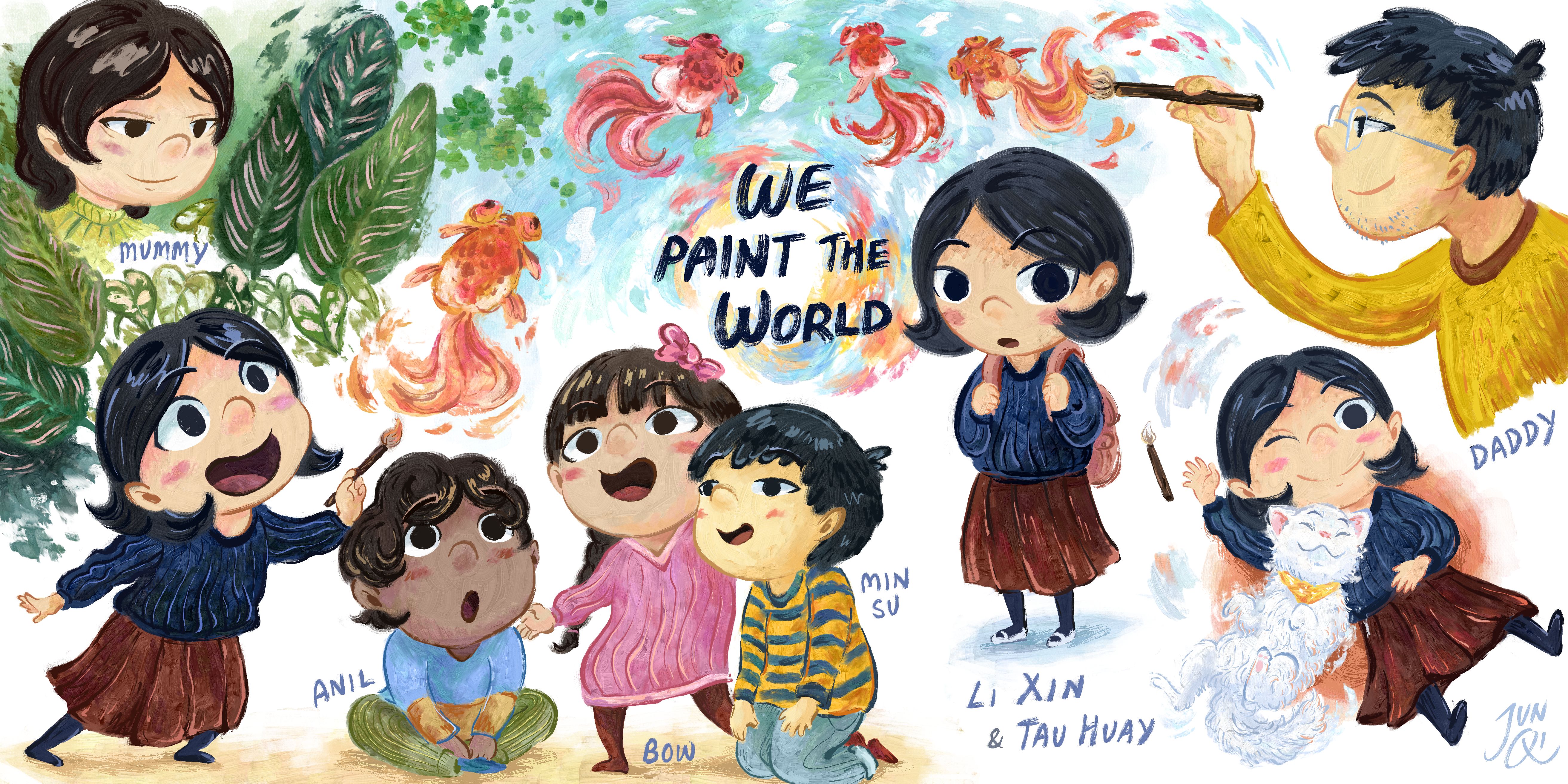Character sheet of We Paint The World